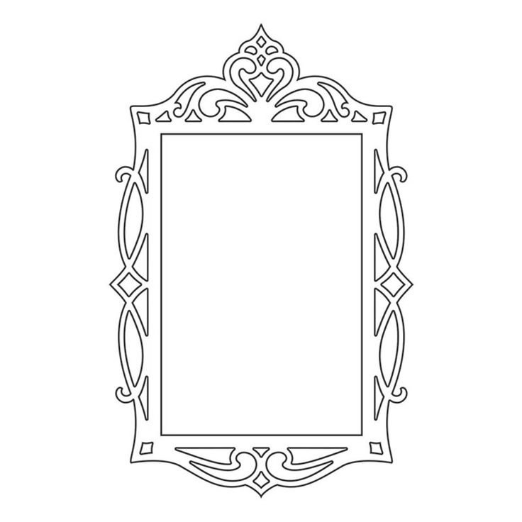 Красивая рамка для зеркала