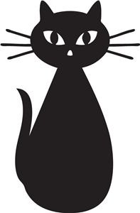 Силуэт кошки