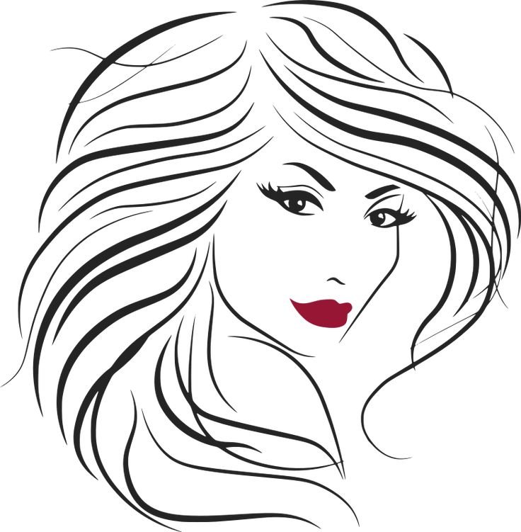 Лицо на прозрачном фоне