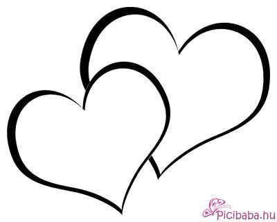 Сердце шаблон