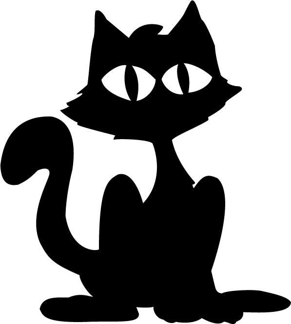 Трафарет кошки