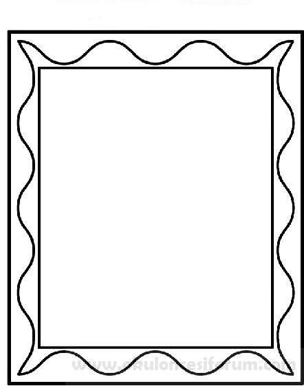 Красивые рамочки для рисования