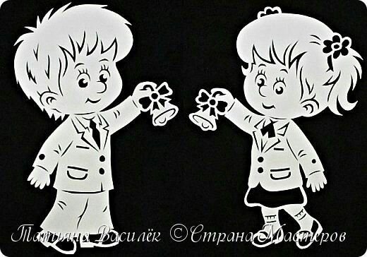 Трафареты на окна к 1 сентября