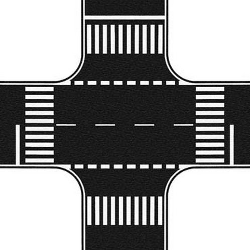 Разметка на перекрестке