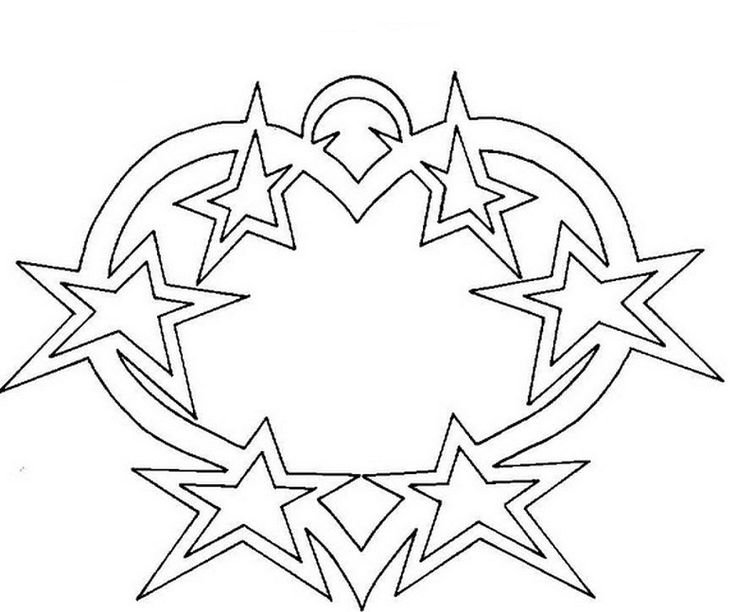 Новогодние шаблоны для вырезания