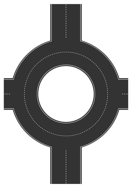 Шаблон дороги для печати