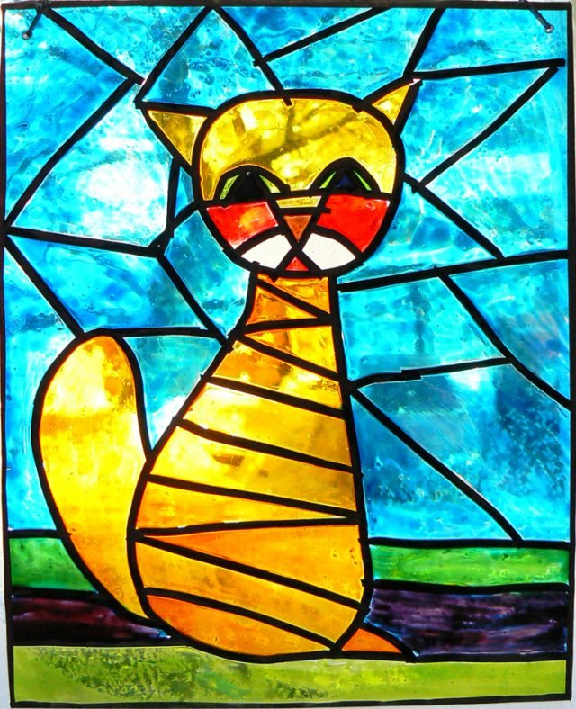 Витраж простой