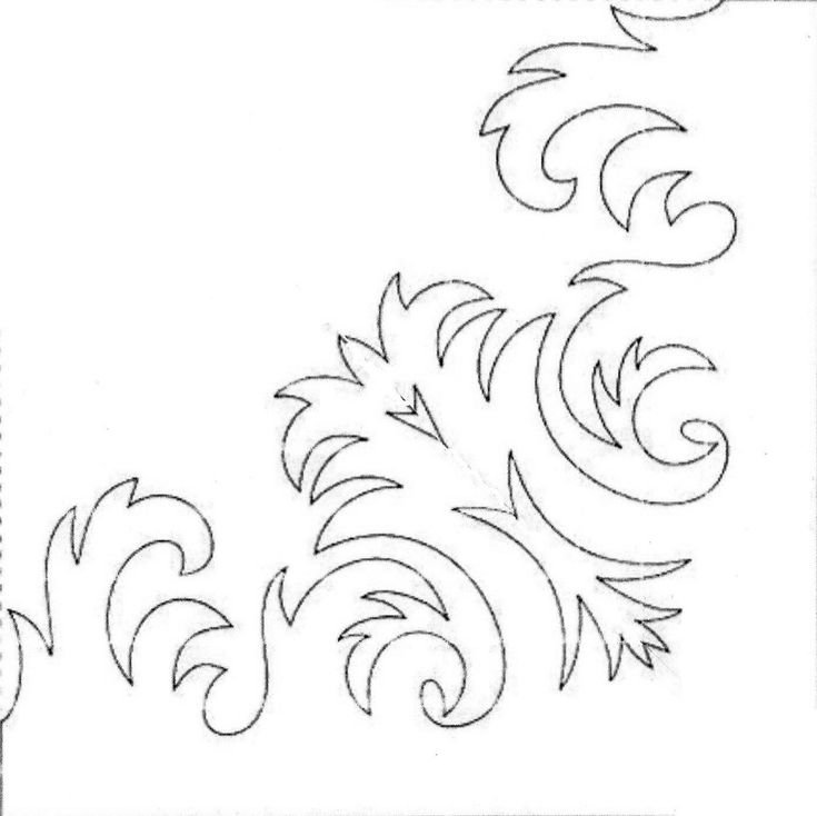 Новогодние узоры на окна