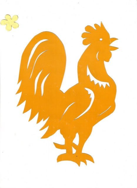 Петух на окно