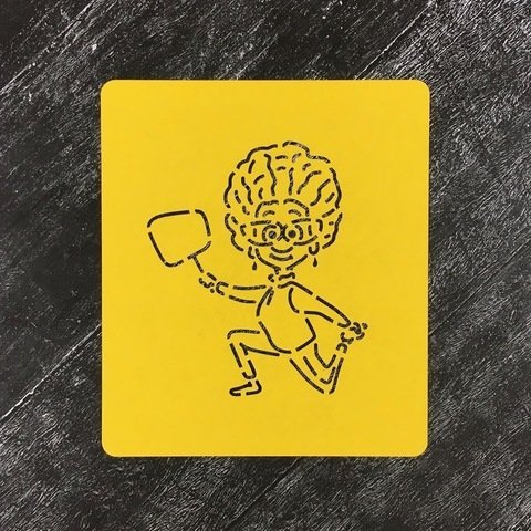 Пряник старушка