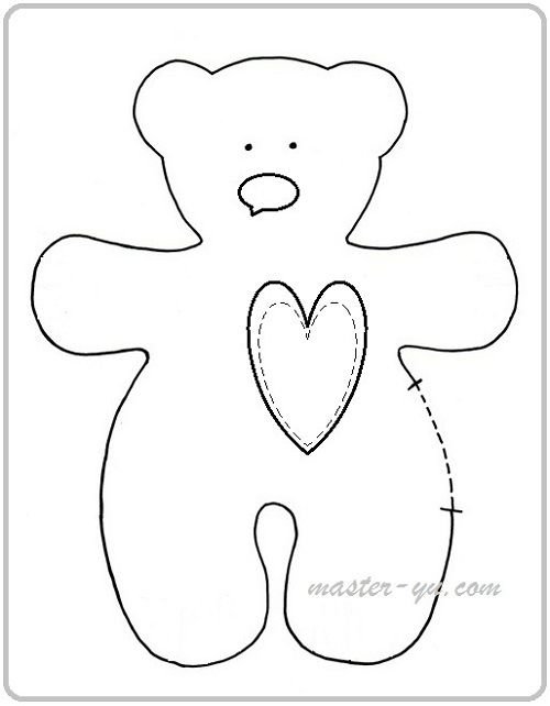 Лекала для пошива игрушек