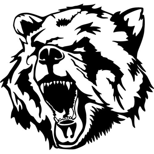 Медведь эскиз