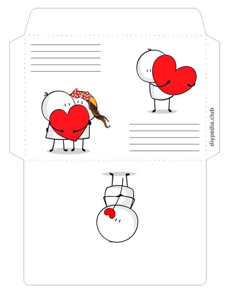 Красивые конверты для писем