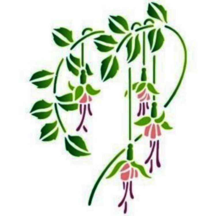 Вьющиеся растения силуэт