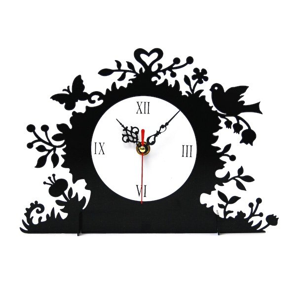 Трафарет старинные часы