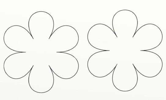 Трафарет "цветы"