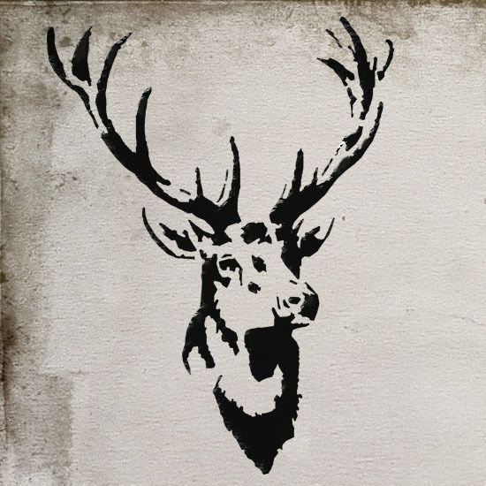 Олень для выжигания