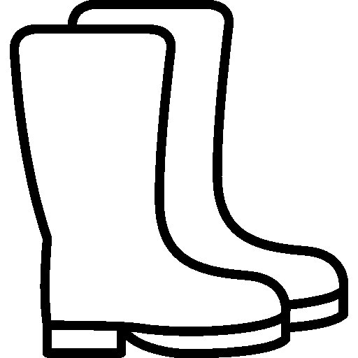 Резиновые сапоги раскраска