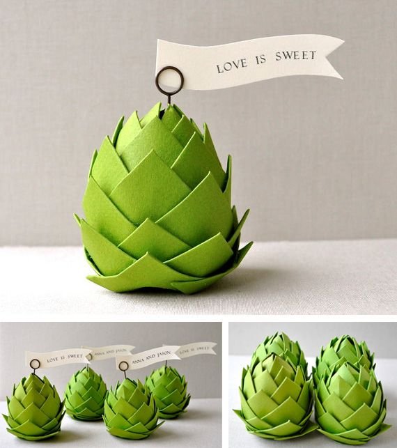 Артишок поделка