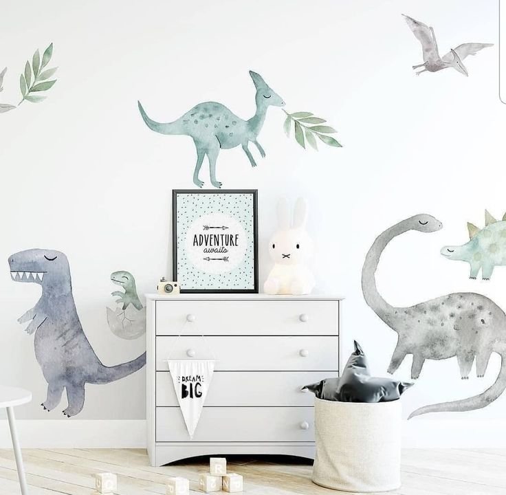 Динозавры в интерьере