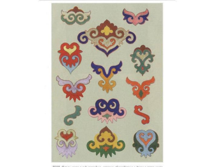 Татарский орнамент Пальметта