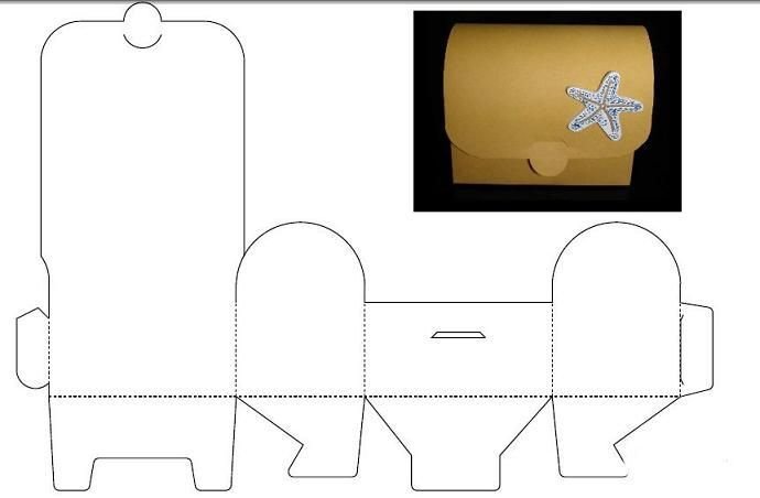 Развертки подарочных коробок