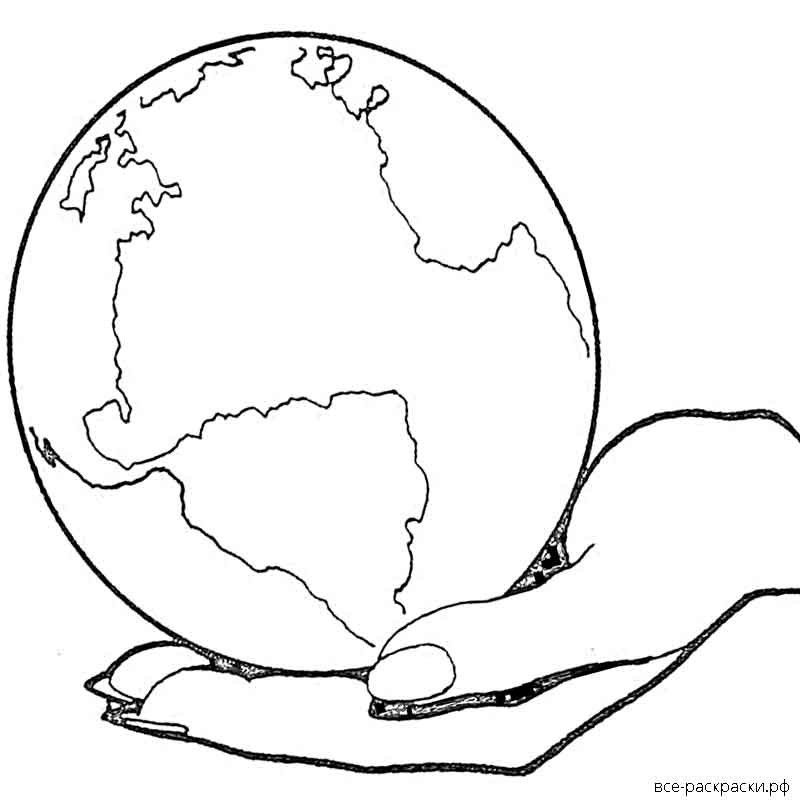 Раскраска с глубос