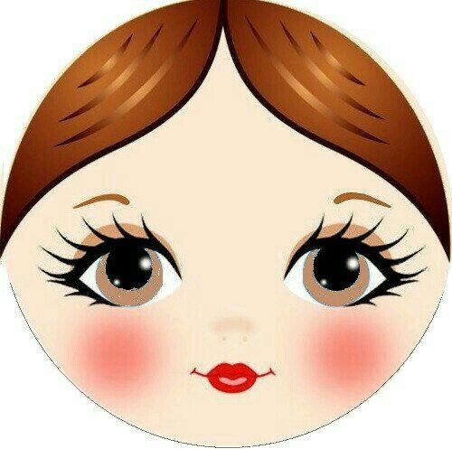 Лицо матрешки