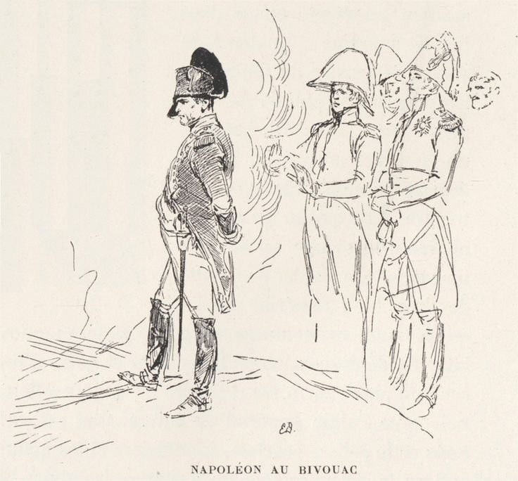 Наполеон Бонапарт рисунок