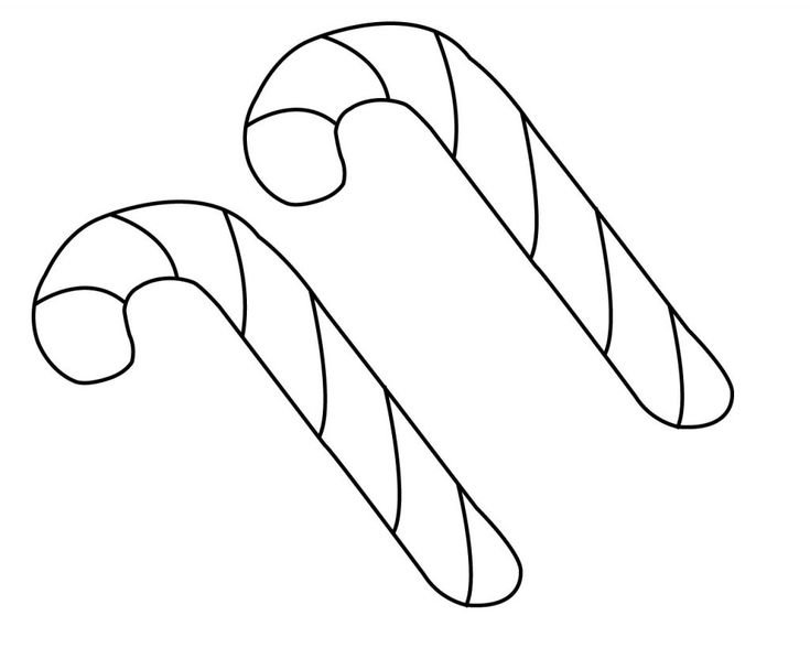 Конфета раскраска для детей