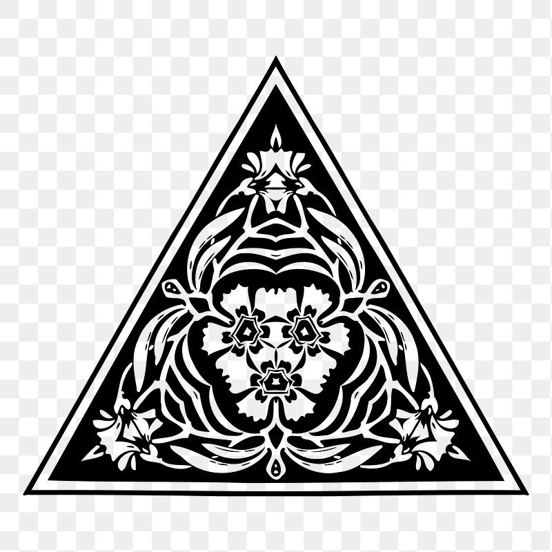 Узор треугольники