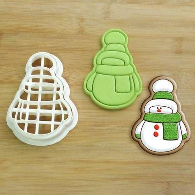 Вырубка Снеговик для пряников