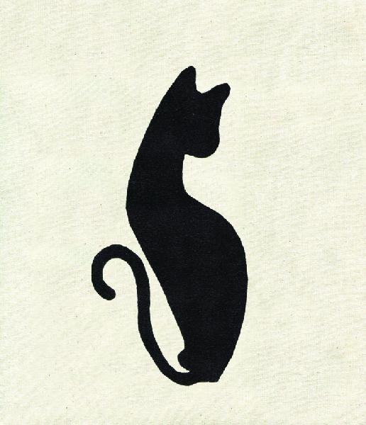 Силуэт кошки