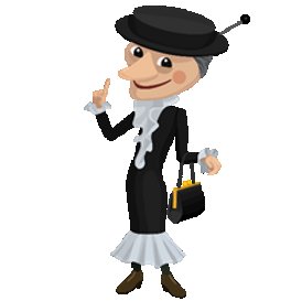 Шапокляк вектор