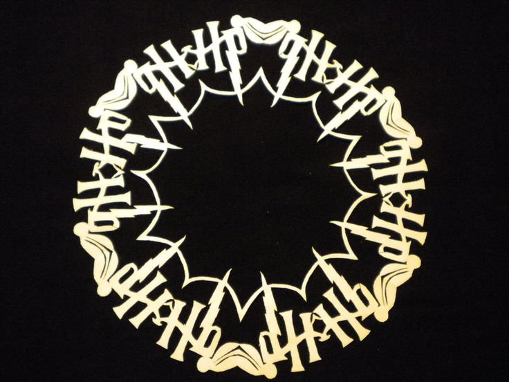 Снежинки Гарри Поттер шаблоны