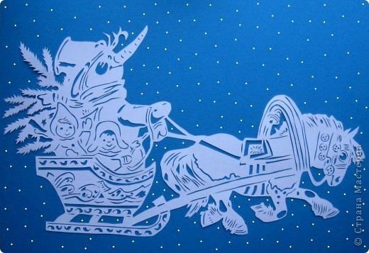 КАРТОНКИНО трафареты новогодние