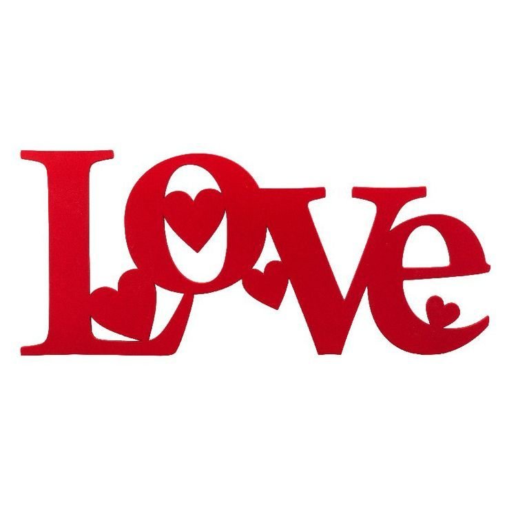 Надпись Love