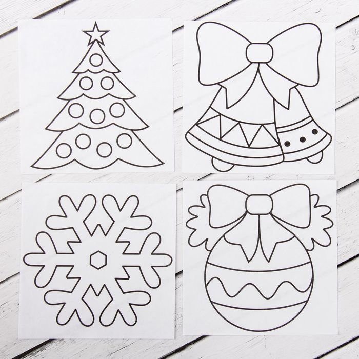 Новогоднии витражи на Ока