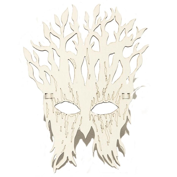 Маска из фанеры