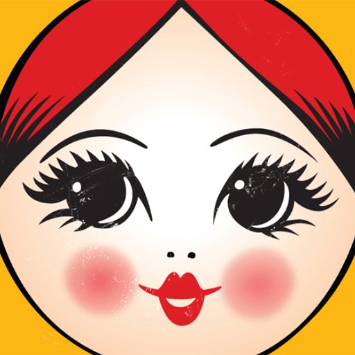 Лицо матрешки