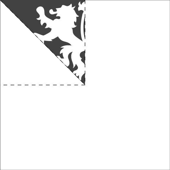 Снежинка Гарри Поттер трафарет