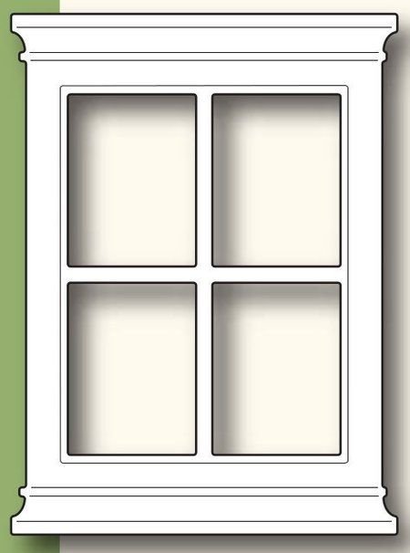 Окно для скрапбукинга