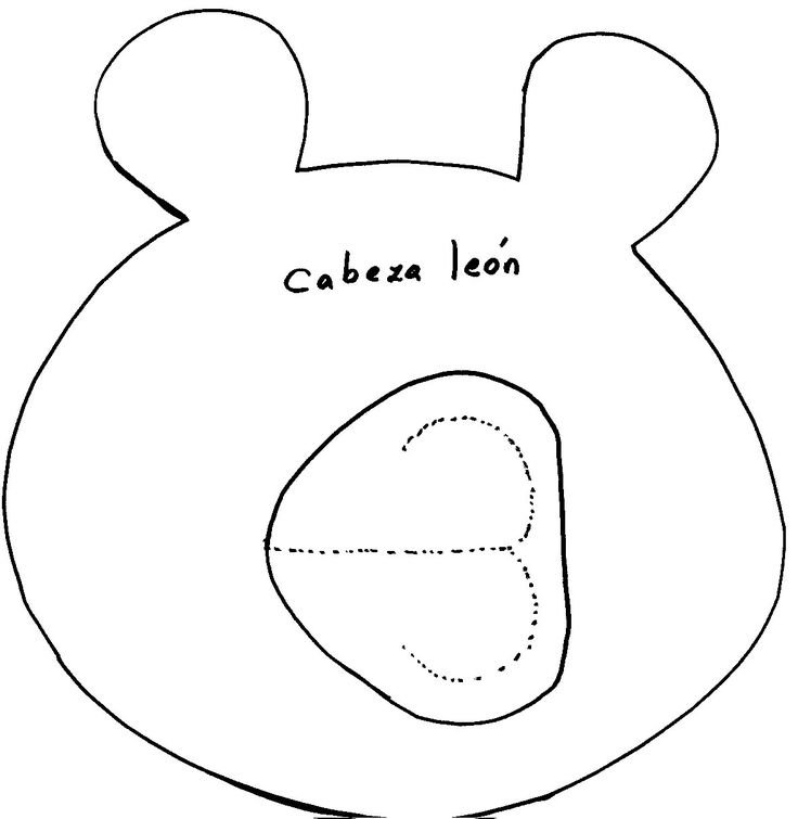 Выкройка подушки