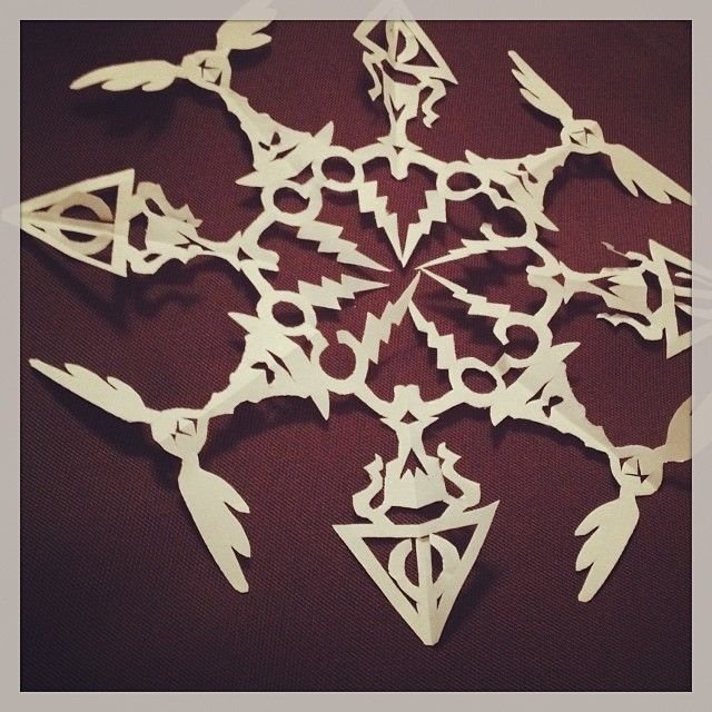 Снежинки Хогвартс