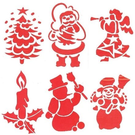 Украшения на окна цветные