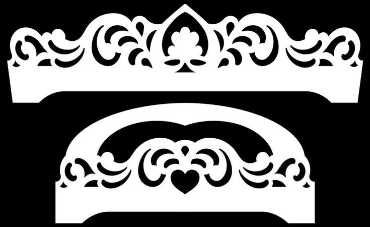 Трафарет декора для наличников