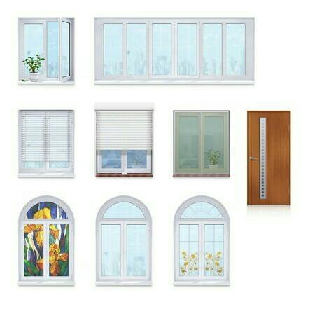 Окна и двери для кукольного домика