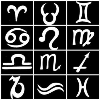 Трафарет "знаки зодиака"