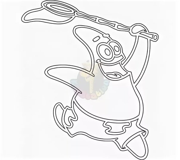 Патрик трафарет