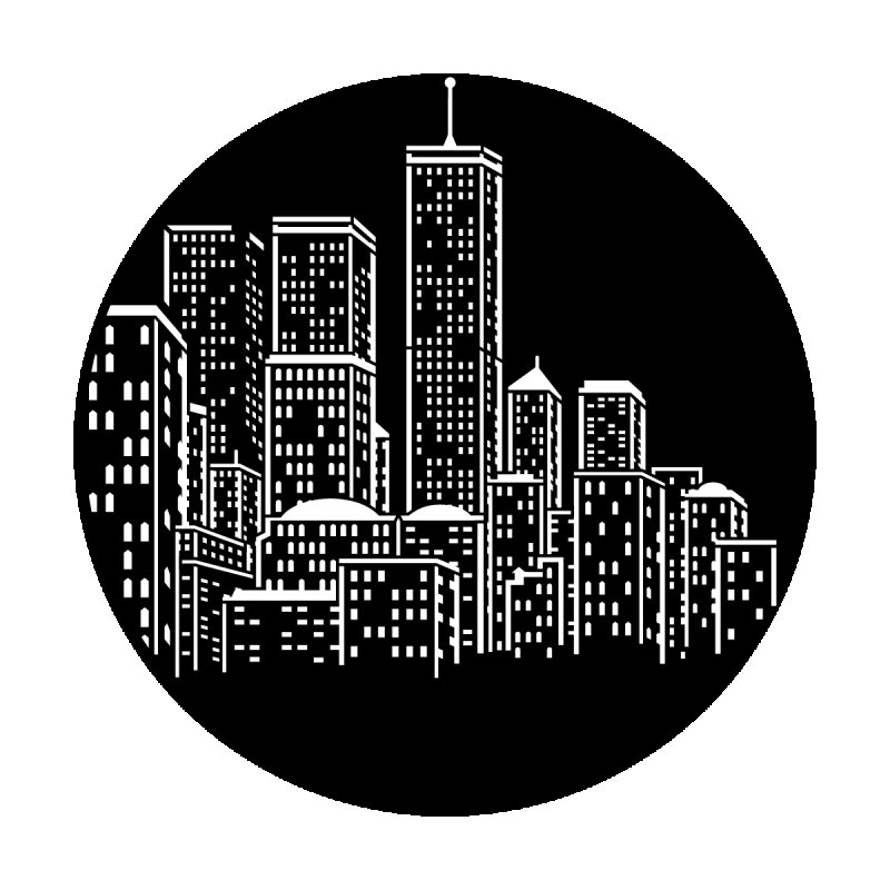 Очертания ночного города